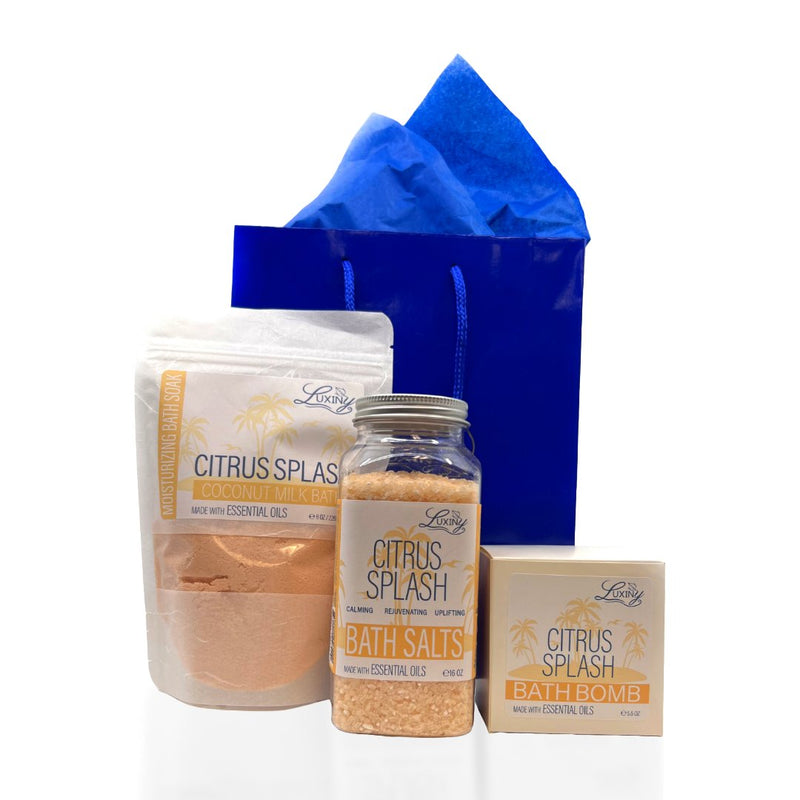 Bath Soak Gift Set - Citrus Splash